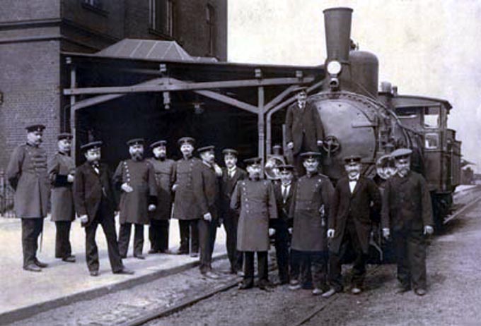 Bahnpersonal 1899