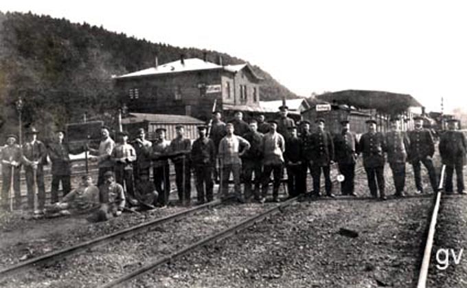 Bahnarbeiter 1910