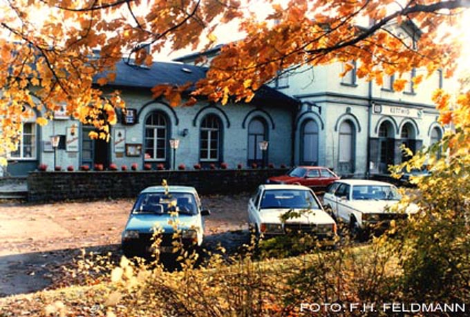 Bahnhofsgaststätte um 1980