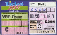 Monats-Ticket 2000